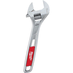 Milwaukee Tool 6" Chrome Plated Adjustable Wrench, 48-22-7406