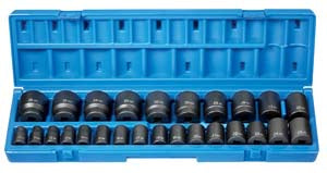 1/2" Drive 12 Point 26 Piece