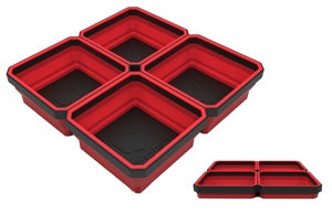 E-Z Red Quad EZTRAYS Red