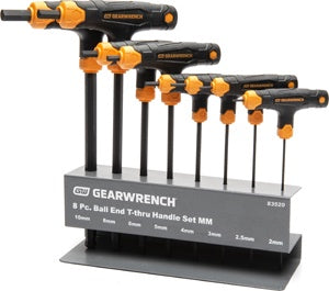 8 Piece Metric Ball End