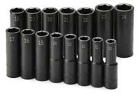 15 Piece 6 Point Deep Metric