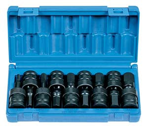 1/2" Drive 9 Piece Metric