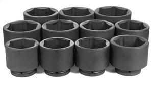 1" Drive 11 Piece Metric