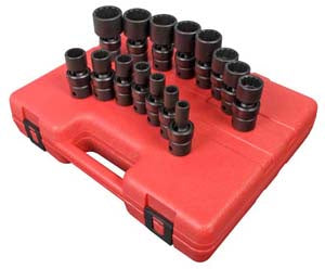 15 Piece 1/2 Drive 12 Point