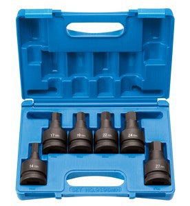 Grey Pneumatic 1"DR 6PC HEX