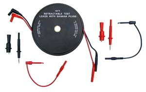 Lang 7 Pc Retractable Test Lead Set