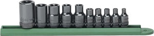10 Pc External Torx Socket Set