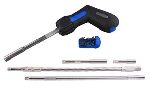 Pistol Grip LED Screwdriver