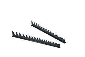 Ernst Mfg. 20 Tool Wrench Rail Set w/ Magnetic Backing - Black