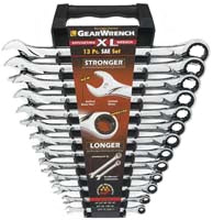 13 Piece SAE GearWrench XL Set