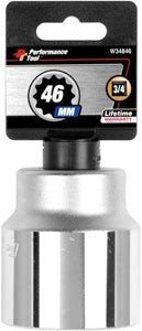 3/4" Dr 46mm 12pt Socket