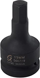 19MM 1" Dr Hex Drive Impact