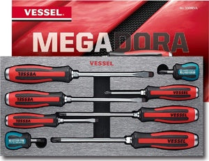 Vessel Tools MEGADORA JAWSFIT SD 8pc set in EVA