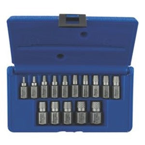 15 Piece Multi Spline Screw