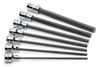 7-Pc 3/8" Dr Fractional Long