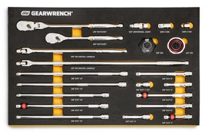 21 Piece 3/8" Drive Ratchet