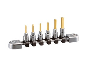 6 Piece 1/4" Drive Hex &