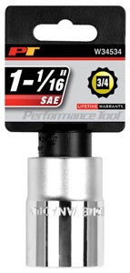 3/4" Dr 1-1/16" 12pt Socket