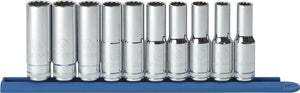 10 pc. 1/2 Dr. 12 pt. Deep