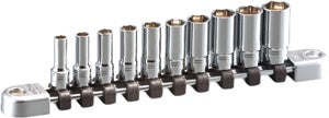 10 Piece 1/4" Drive Metric 6 - 1