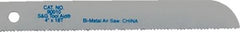 Tool Aid Cobalt  18TPI 4" All Purpose Reciprocating/Air Saw Blades