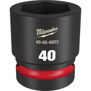 1" Drive 40MM Standard 6 Pt.