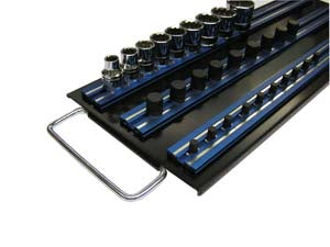 14" Blue Magrail Tray