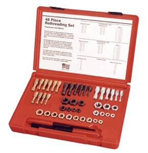 Lang 48 pc. SAE & Metric Thread Restorer Kit
