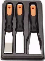VIM Tools 3-Piece Stainless Steel Scraper Set