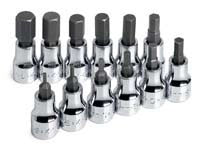 12 Piece Hex Set 3/8" Drive