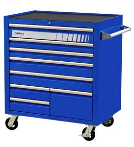 41" Blue Premium 8 Drawer