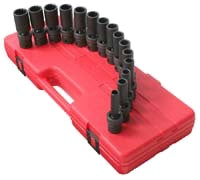 1/2 Dr 12 Pt Metric Deep 15Pc
