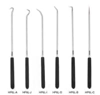 6 Piece Long Hook and Pick Set