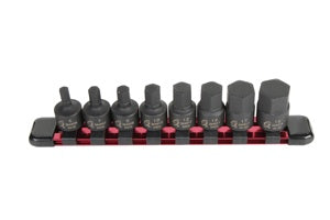 8 Pc 3/8" Dr. Metric Stubby