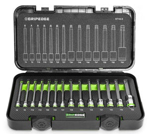 Grip Edge 14 Piece Long RPT Star Driver