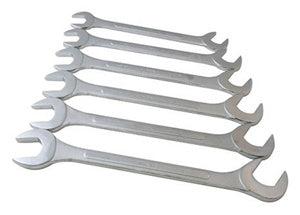 6 Piece SAE Angle Wrench Set