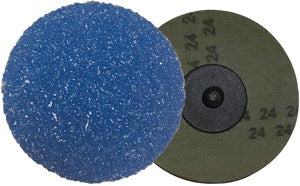 2"24 Grit Blue Zirconia Mini