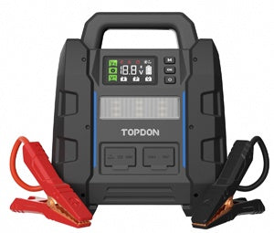 Topdon V4500 PLUS - 2-in-1 4500 Peak Amp Jump Starter & Battery/System Tester