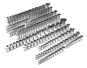 163 Piece 6 Point SAE And