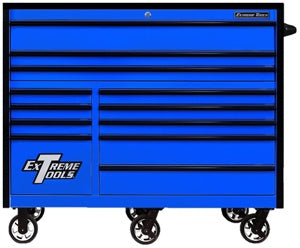 55" Blue With Black Trim 12