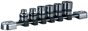 6 Piece 3/8" Drive Metric 6 Pt