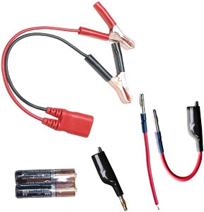 Power Probe PPTK0008 PPECT Battery Clip Set w/Batteries