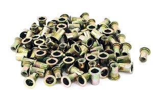 Astro Pneumatic 100pcs M8 8mm Steel Rivet Nuts