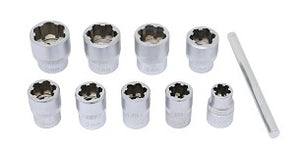 10 Piece Metric Bolt Extractor