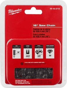 16" Saw Chain Replacement for