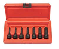 7 Piece 3/8" Drive Hex Impact