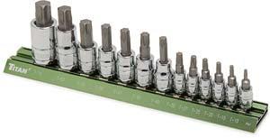 13 Piece Star Bit Torxﾮ Set