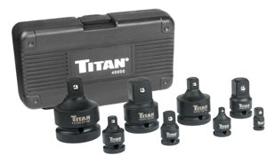 TITAN 8 Pc. Impact Adapter Set, 40000