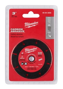 3" x 3/8" Carbide Abrasive