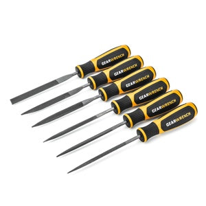 6 Piece Mini File Set Dual